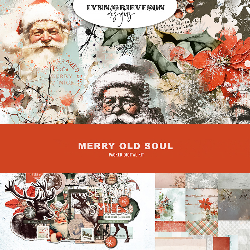 Merry Old Soul Packed Kit by Lynn Grieveson