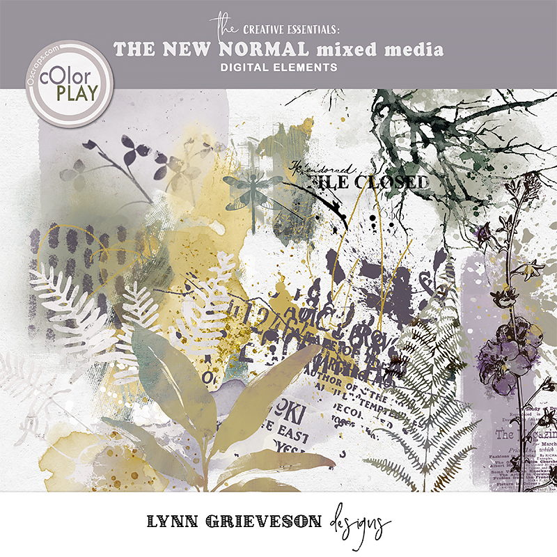 The New Normal Digital Mixed Media by Lynn Grieveson