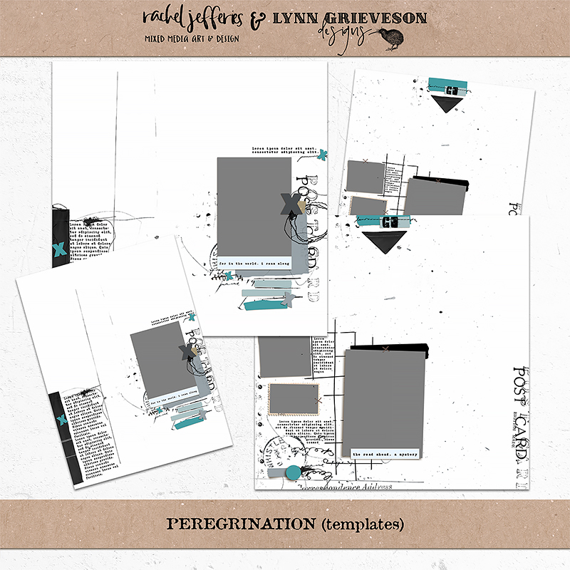 Peregrination Templates by Rachel Jefferies and Lynn Grieveson