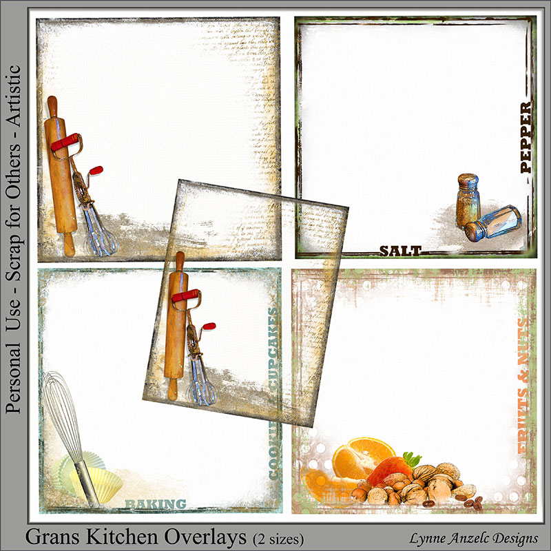 Grans Kitchen Overlays