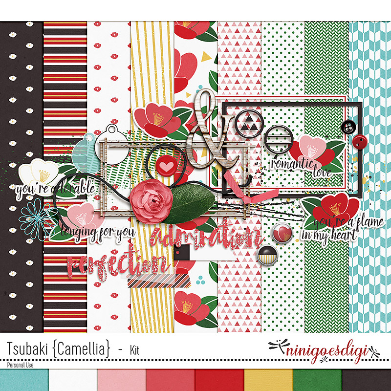 Tsubaki {Camellia} Kit by ninigoesdigi