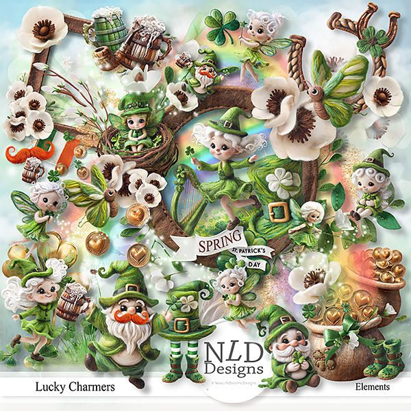 Lucky Charmers Elements By NLD Designs