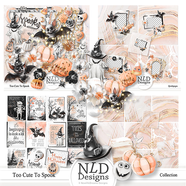 Too Cute To Spook Collection By NLD Designs