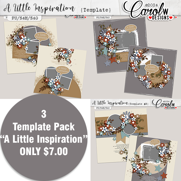 A Little Inspiration-Template Bundle 