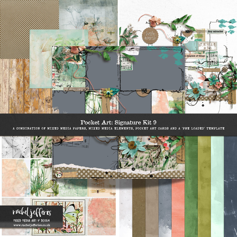 Pocket Art | Signature Kit 9 by Rachel Jefferies