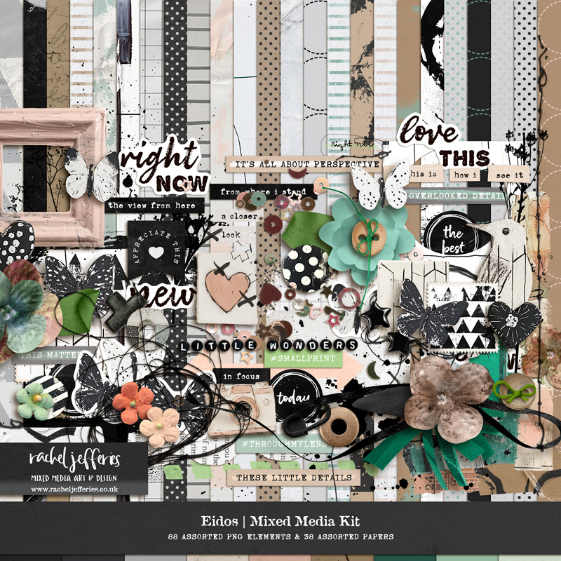 Eidos |Mixed Media Kit by Rachel Jefferies