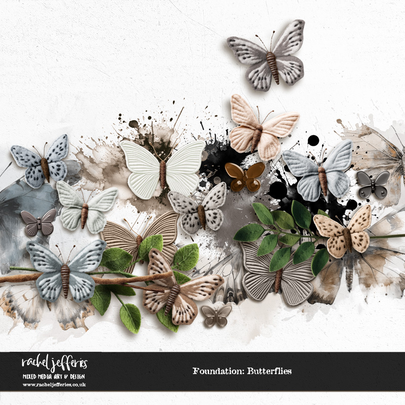 Foundation | Butterflies by Rachel Jefferies