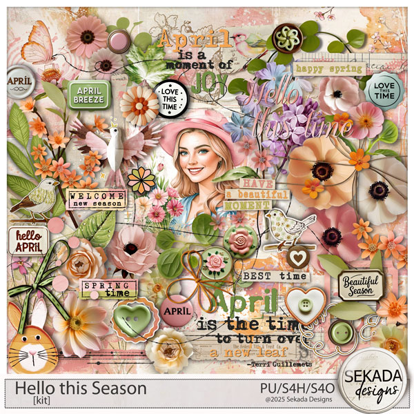 Hello this Season Kit by Sekada Designs