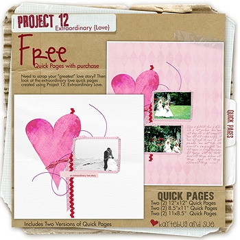 PROJECT 12: Extraordinary {LOVE} Quick Pages