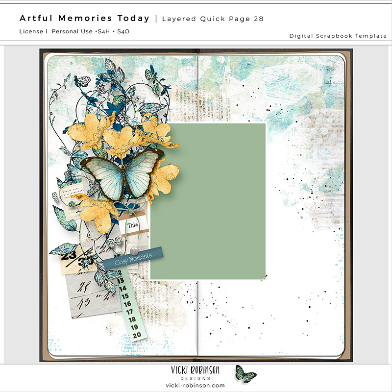 Artful Memories Today Layered Quick Page 28