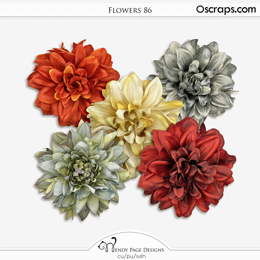 Flowers 86 (CU) by Wendy Page Designs