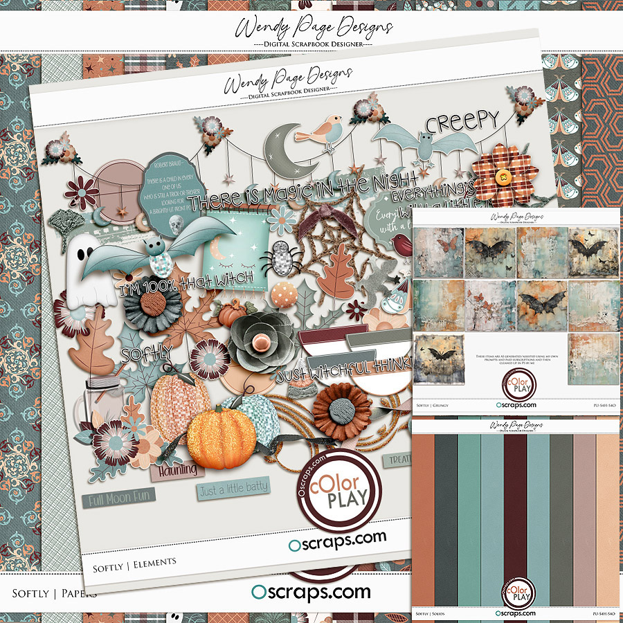 Softly Collection by Wendy Page Designs  