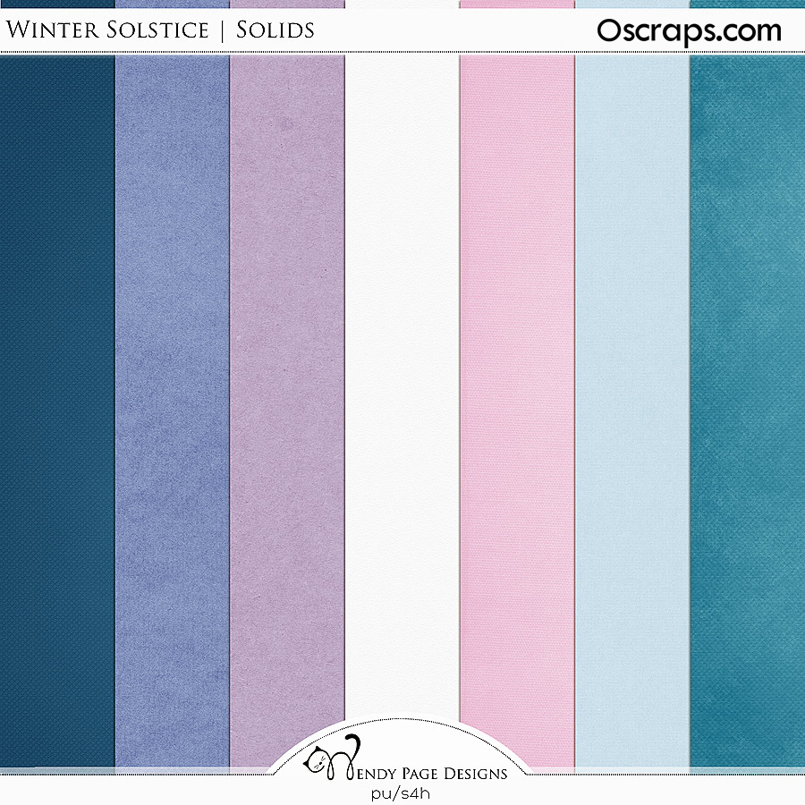Winter Solstice Solids by Wendy Page Designs