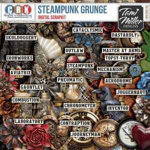 Steampunk Grunge - Kit by CRK and TMD