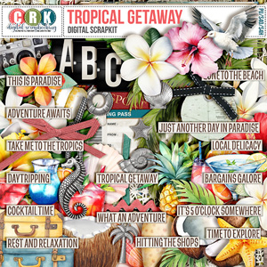 Tropical Getaway - Kit by CRK