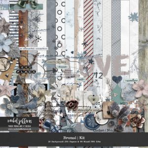 Brumal | Mixed Media Kit by Rachel Jefferies