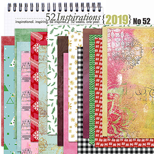 52 Inspirations 2019 No 52 Christmas Inspired Papers