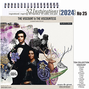 52 Inspirations 2024 No 25 Ton - Viscount by Maya de Groot