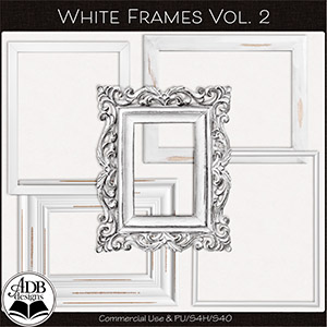 White Frames Vol 02 by ADB Designs CU/PU