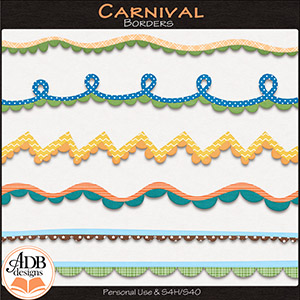 Carnival Borders by ADB Designs