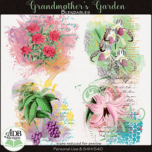 Grandmother's Garden Blendables by ADB Designs