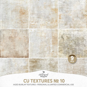 CU Textures No 10 Aged Burlap Textures