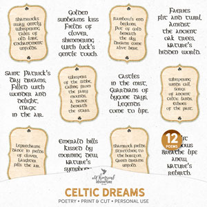 Celtic Dreams Poetry