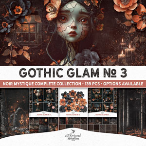 Gothic Glam No 3 Noir Mystique