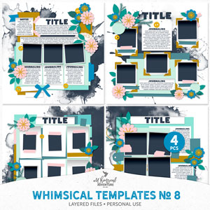 Whimsical Templates No 8