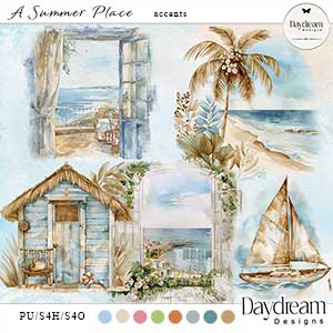 A Summer Place Accents by Daydream Designs   