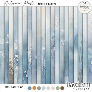 Autumn Mist Artistic Papers by Daydream Designs