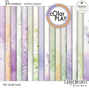 Provence Artistic Papers by Daydream Designs 