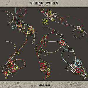 Spring Swirls No.1 by FeiFei Stuff