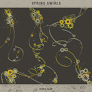 Spring Swirls No.3 by FeiFei Stuff