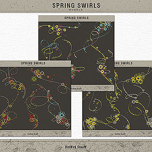 Spring Swirls Bundle by FeiFei Stuff