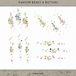 Random Beads & Buttons by FeiFei Stuff