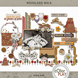 Woodland Walk Element Pack by FeiFei Stuff