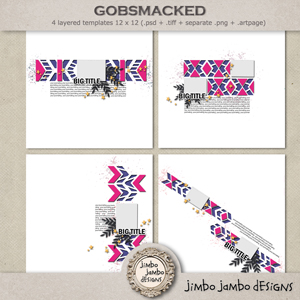 Gobsmacked templates by Jimbo Jambo Designs