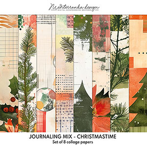 Christmastime (Collage papers) 