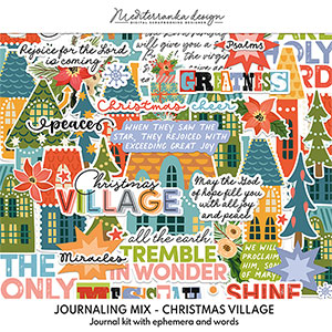 Christmas village (Journaling mix)