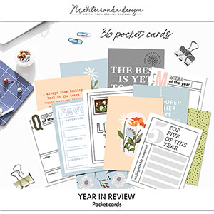 Year in review (Pocket cards)   