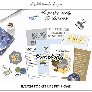 November 2024 Pocket life kit (Home) 