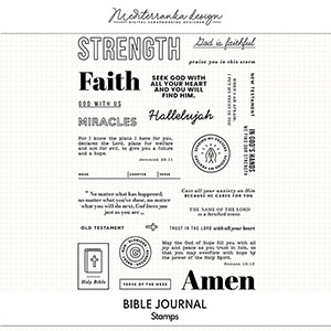 Bible journal (Digital stamps)  