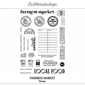 Framers market (Digital stamps)