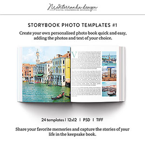 Storybook #1 (Photo templates -12x12) 