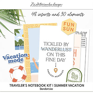 Summer vacation (Traveler's notebook kit)