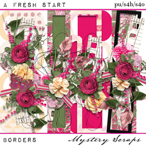 A Fresh Start Borders by Mystery Scraps 