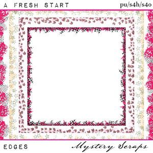 A Fresh Start Edges by Mystery Scraps