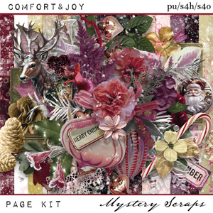 Comfort and Joy Pagekit by Mystery Scraps