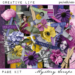 Creative Life Pagekit by Mystery Scraps